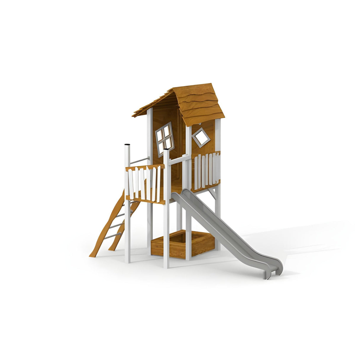 Gewerbefabrik Spielturm Enny Outdoor Spielgeraet Kletterturm 3 Jahre Holz Spielplatz