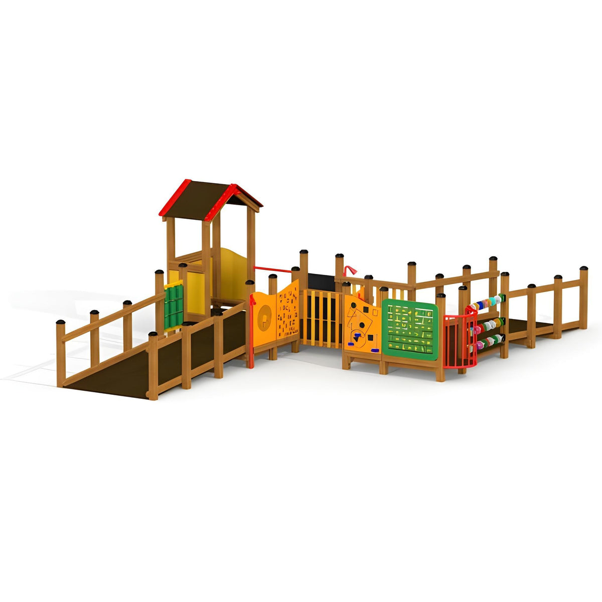 Gewerbefabrik Spielturm Frieder Outdoor Spielgeraet Kletterturm 1 Jahre U3 Holz Spielplatz