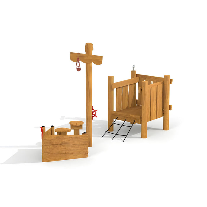 Gewerbefabrik Spielturm Hedi Outdoor Spielgeraet Kletterturm 3 Jahre Holz Spielplatz