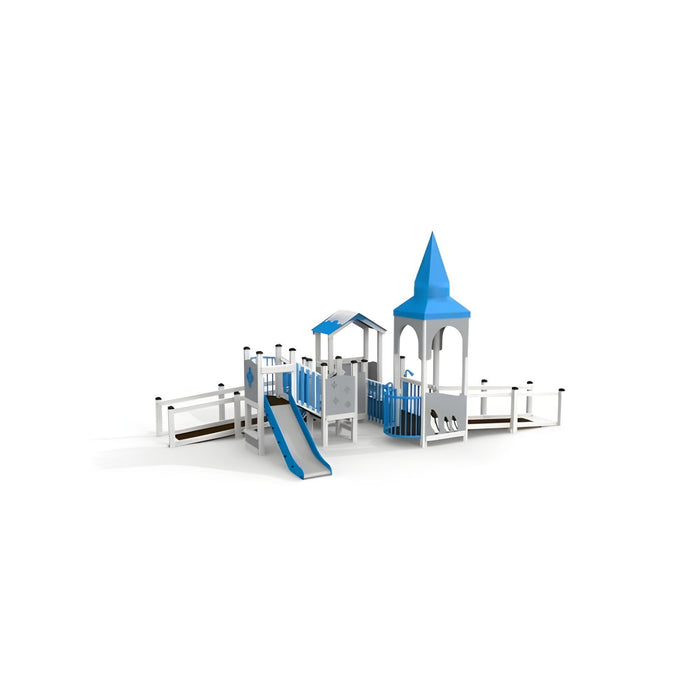 Gewerbefabrik Spielturm Helga Outdoor Spielgeraet Kletterturm 1 Jahre U3 Holz Spielplatz