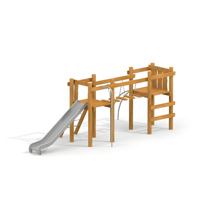 Gewerbefabrik Spielturm Ilvi Outdoor Spielgeraet Kletterturm 3 Jahre Holz Spielplatz