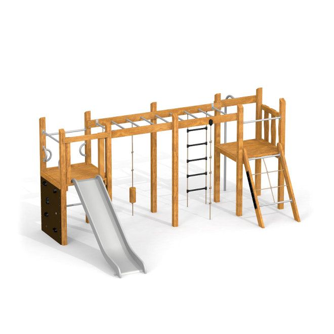 Gewerbefabrik Spielturm Insa Outdoor Spielgeraet Kletterturm 3 Jahre Holz Spielplatz