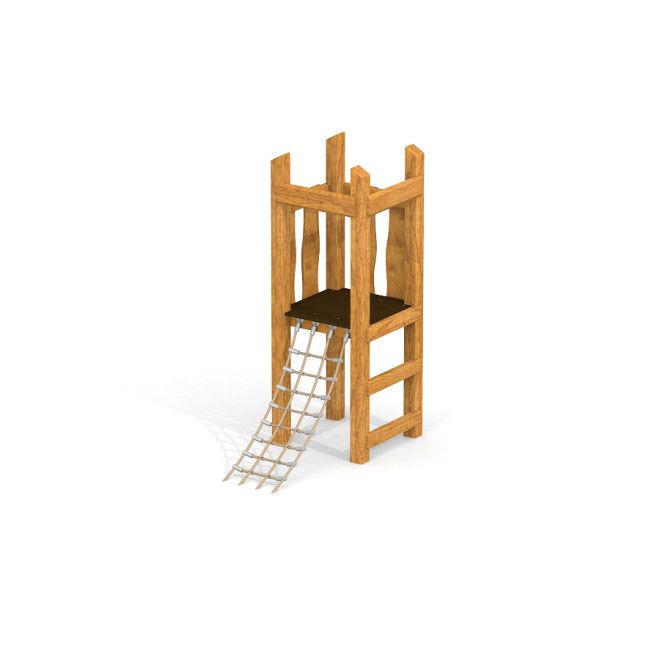 Gewerbefabrik Spielturm Irene Outdoor Spielgeraet Kletterturm 3 Jahre Holz Spielplatz