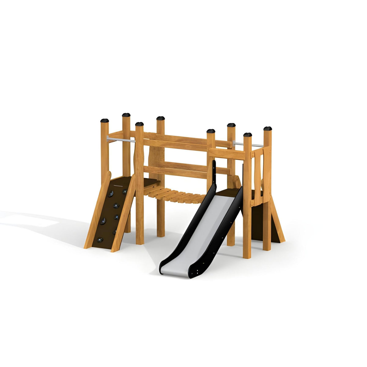 Gewerbefabrik Spielturm Jorin Outdoor Spielgeraet Kletterturm 3 Jahre Holz Spielplatz