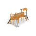 Gewerbefabrik Spielturm Lian Outdoor Spielgeraet Kletterturm 3 Jahre Holz Spielplatz