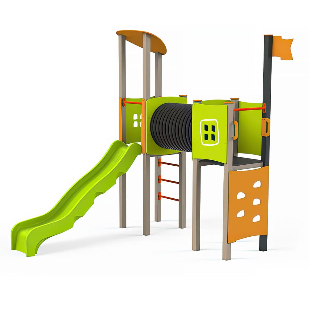 Spielturm Lorena, Ab 3 Jahren, kletter, Gewerbefabrik