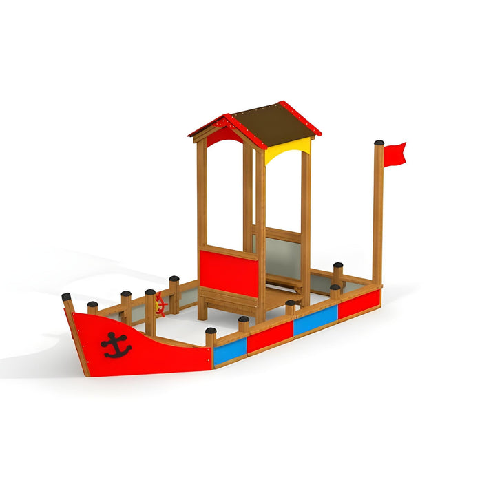 Gewerbefabrik Spielturm Malin Outdoor Spielgeraet Kletterturm 1 Jahre U3 Holz Spielplatz