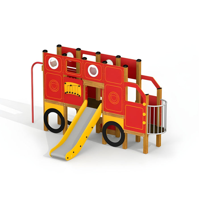 Gewerbefabrik Spielturm Marta Outdoor Spielgeraet Kletterturm 3 Jahre Holz Spielplatz
