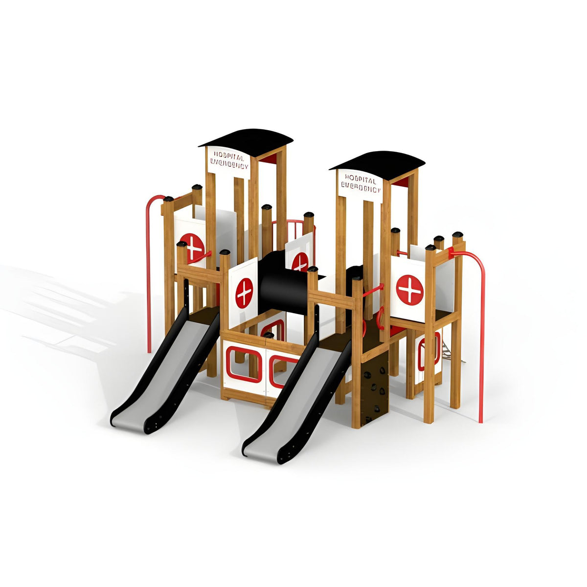 Gewerbefabrik Spielturm Mathea Outdoor Spielgeraet Kletterturm 3 Jahre Holz Spielplatz