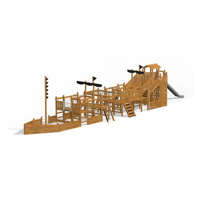 Gewerbefabrik Spielturm Ronan Outdoor Spielgeraet Kletterturm 3 Jahre Holz Spielplatz