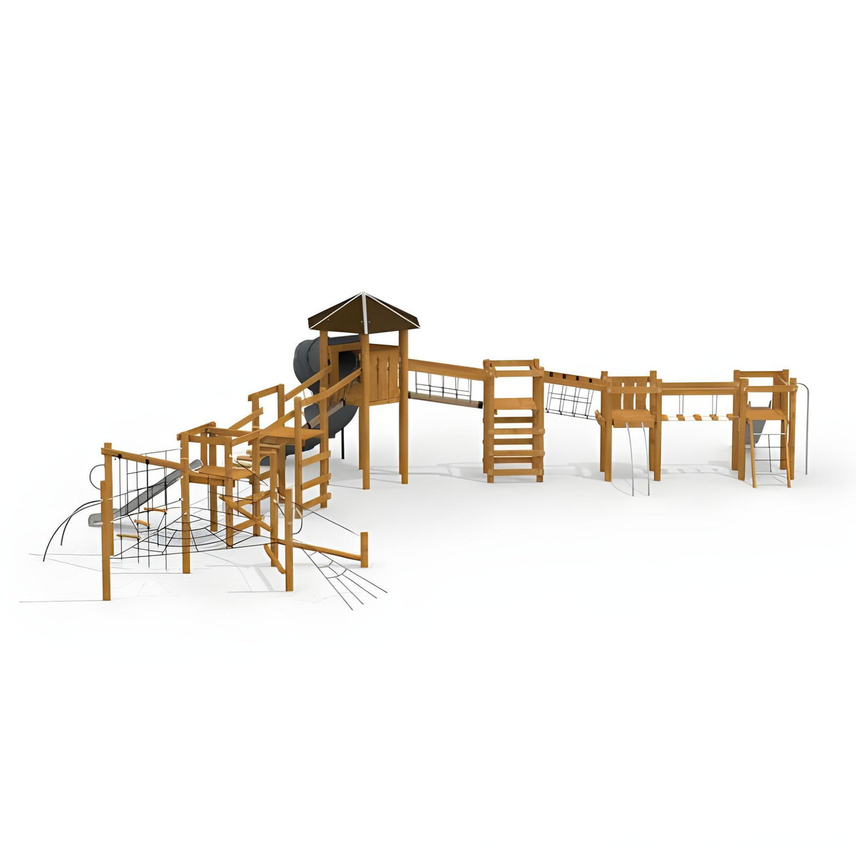 Gewerbefabrik Spielturm Silja Outdoor Spielgeraet Kletterturm 3 Jahre Holz Spielplatz