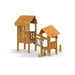Gewerbefabrik Spielturm Sten Outdoor Spielgeraet Kletterturm 3 Jahre Holz Spielplatz