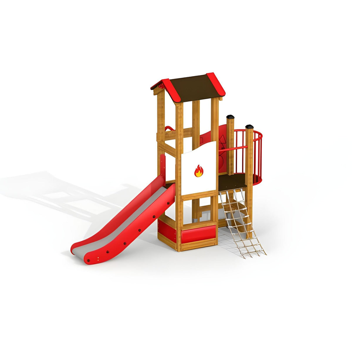 Gewerbefabrik Spielturm Stig Outdoor Spielgeraet Kletterturm 3 Jahre Holz Spielplatz