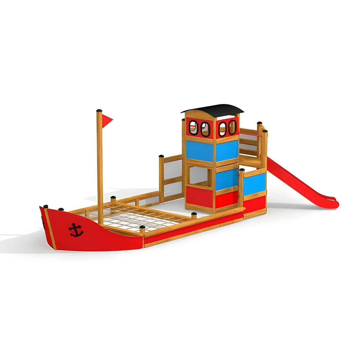 Gewerbefabrik Spielturm Tore Outdoor Spielgeraet Kletterturm 3 Jahre Holz Spielplatz