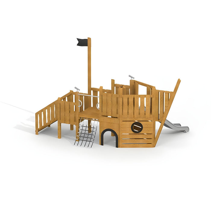 Gewerbefabrik Spielturm Wilma Outdoor Spielgeraet Kletterturm 3 Jahre Holz Spielplatz