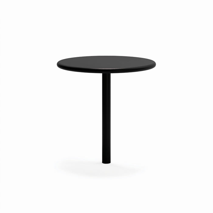 Gewerbefabrik Tisch Eichstedt Stahl Outdoor Stadtmobiliar Schwarz RAL 9017