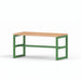 Gewerbefabrik Tisch Eppenberg Holz Outdoor Stadtmobiliar Grün RAL 6018
