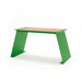 Gewerbefabrik Tisch Erlstedt Holz Outdoor Stadtmobiliar Grün RAL 6018