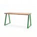 Gewerbefabrik Tisch Kirsbach Holz Outdoor Stadtmobiliar Grün RAL 6018