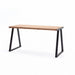 Gewerbefabrik Tisch Kirsbach Holz Outdoor Stadtmobiliar Schwarz RAL 9017