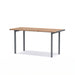 Gewerbefabrik Tisch Neubeckum Outdoor Stadtmobiliar Grau RAL 7011