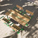 Gewerbefabrik Tisch Neubeckum Outdoor Stadtmobiliar Grün RAL 6018 Szene