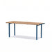 Gewerbefabrik Tisch Neuberend Outdoor Stadtmobiliar Blau RAL 5005