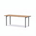 Gewerbefabrik Tisch Neuberend Outdoor Stadtmobiliar Grau RAL 7011