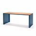 Gewerbefabrik Tisch Ottenhofen Holz Outdoor Stadtmobiliar Blau RAL 5005
