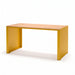 Gewerbefabrik Tisch Otting Holz Outdoor Stadtmobiliar Gelb RAL 1028