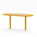 Gewerbefabrik Tisch Roderath Holz Outdoor Stadtmobiliar Gelb RAL 1028