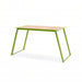 Gewerbefabrik Tisch Rottorf Holz Outdoor Stadtmobiliar Grün RAL 6018