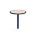 Gewerbefabrik Tisch Walshausen Holz Outdoor Stadtmobiliar Blau RAL 5005