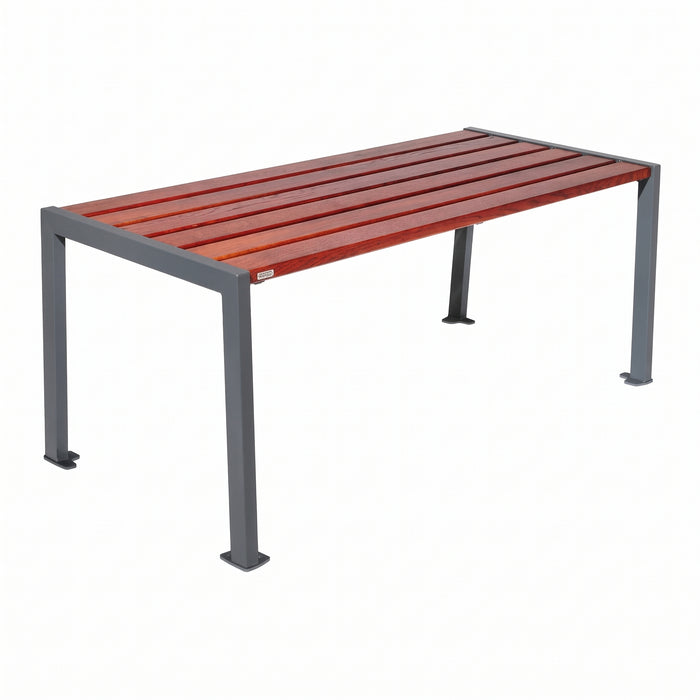 Gewerbefabrik Tisch Wiesent Holz Outdoor Stadtmobiliar Garten