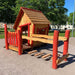 Larslaj Spielhaus Aurelie Outdoor Spielgeraet Kinderhaus 1 Jahre U3 Holz Spielplatz