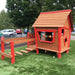 Larslaj Spielhaus Aurelie Outdoor Spielgeraet Kinderhaus 1 Jahre U3 Holz Ansicht