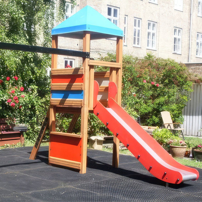 Larslaj Spielturm Lena Outdoor Spielgeraet Kletterturm 3 Jahre Holz Kindergarten