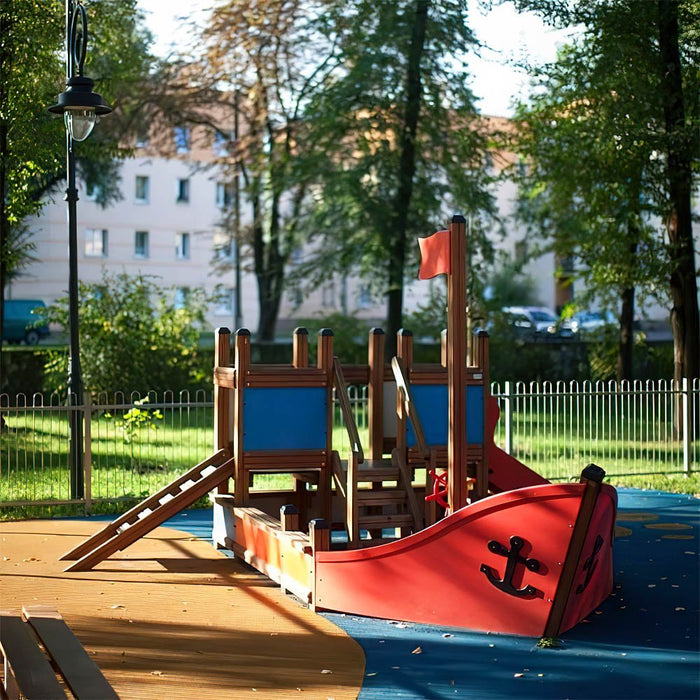 Larslaj Spielturm Seerauber Outdoor Spielgeraet Kletterturm 1 Jahre U3 Holz Spielplatz