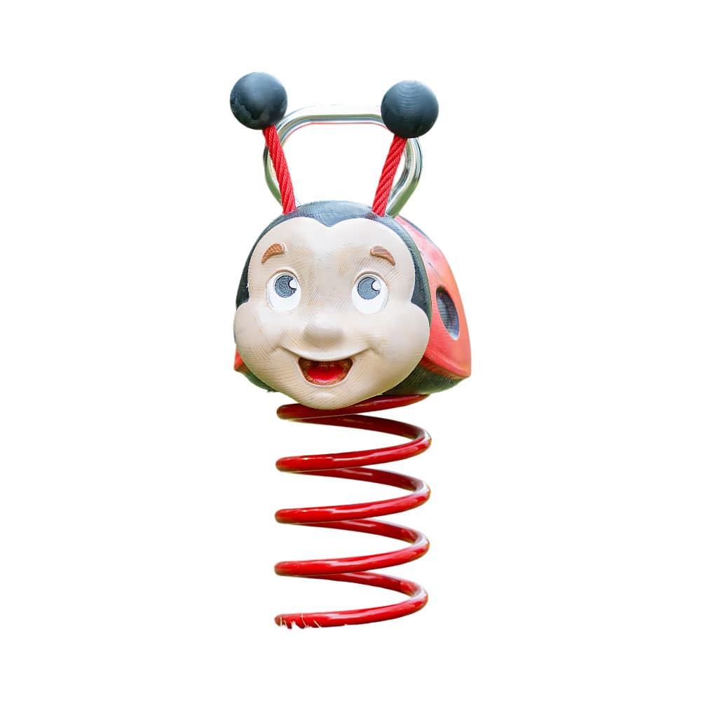 Wippolino Federwippe Melanie Outdoor Spielgeraet Kinderwippe 2 Jahre U3 Holz Hintergrund