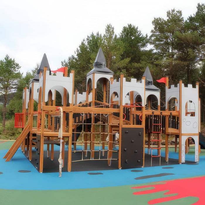 Larslaj Klettergeruest Niclas Outdoor Spielgeraet Kletterturm 3 Jahre Holz Schule